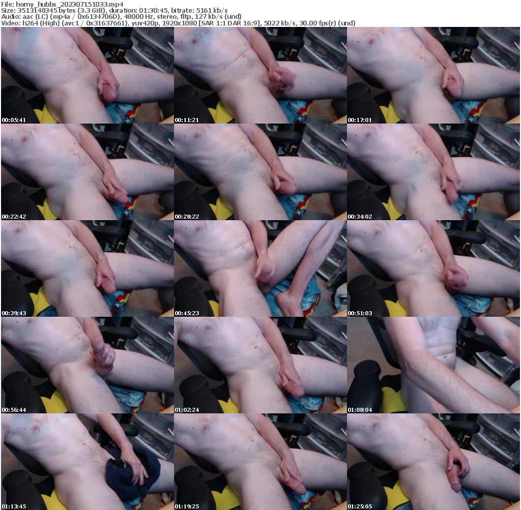 Preview thumb from horny_hubbs on 2023-07-15 @ chaturbate