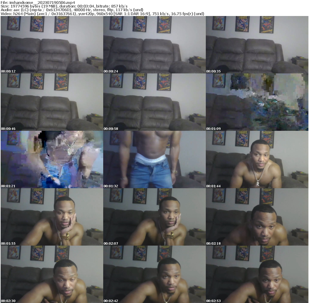 Preview thumb from imhandsome_ on 2023-07-19 @ chaturbate