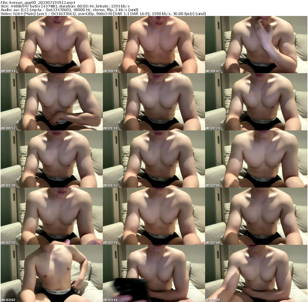Preview thumb from korean_guy00 on 2023-07-19 @ chaturbate