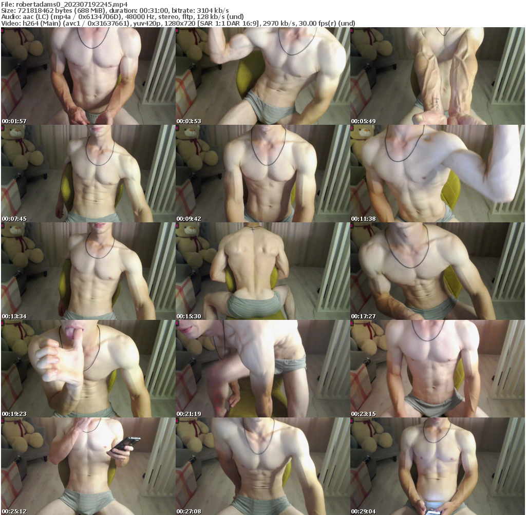 Preview thumb from robertadams0 on 2023-07-19 @ chaturbate