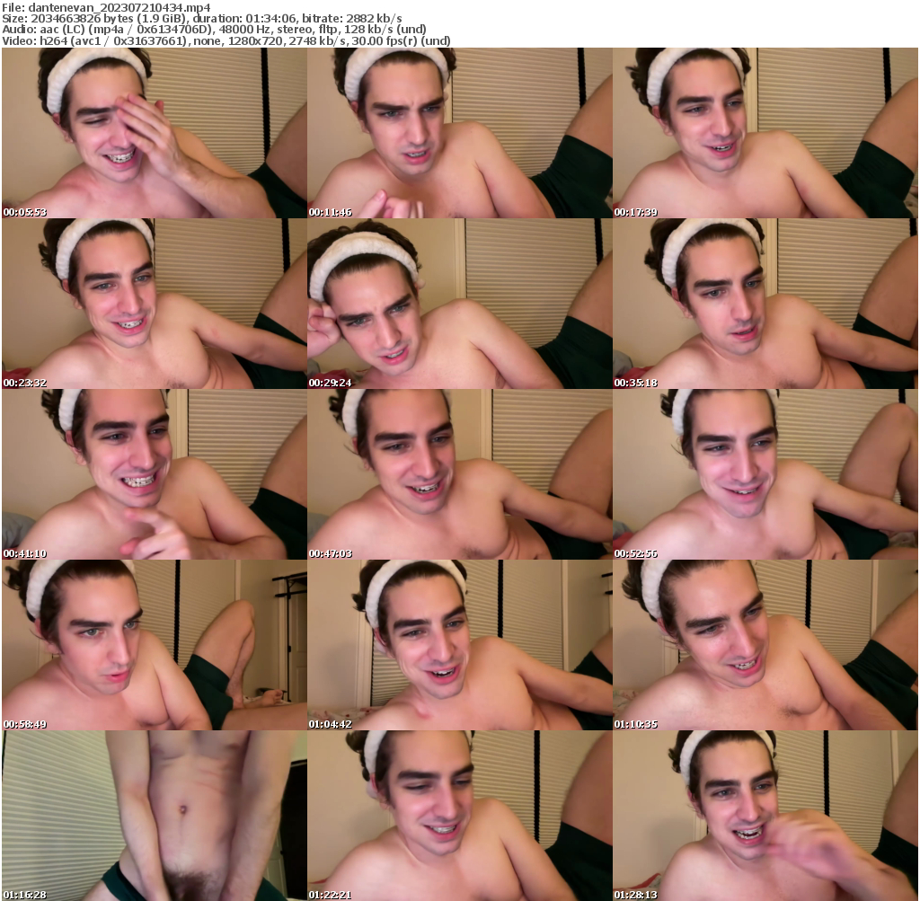 Preview thumb from dantenevan on 2023-07-21 @ chaturbate