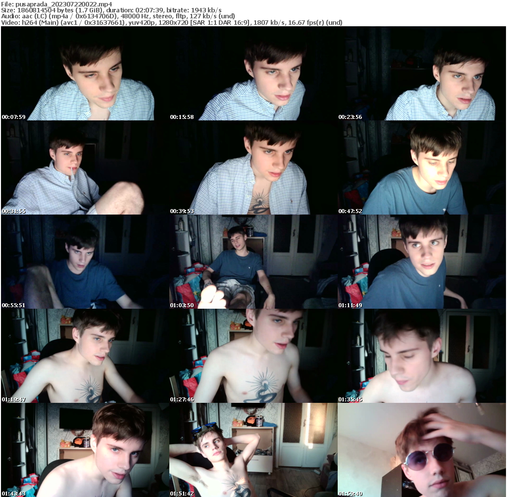 Preview thumb from pusaprada on 2023-07-22 @ chaturbate