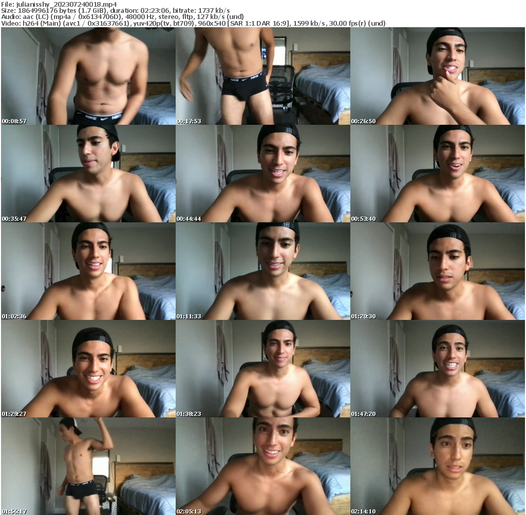 Preview thumb from julianisshy on 2023-07-24 @ chaturbate