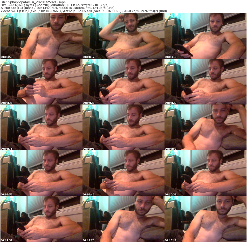 Preview thumb from hiphoppopotamus on 2023-07-25 @ chaturbate