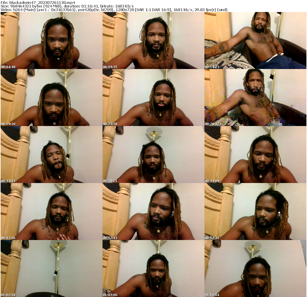 Preview thumb from blackadonis47 on 2023-07-26 @ chaturbate