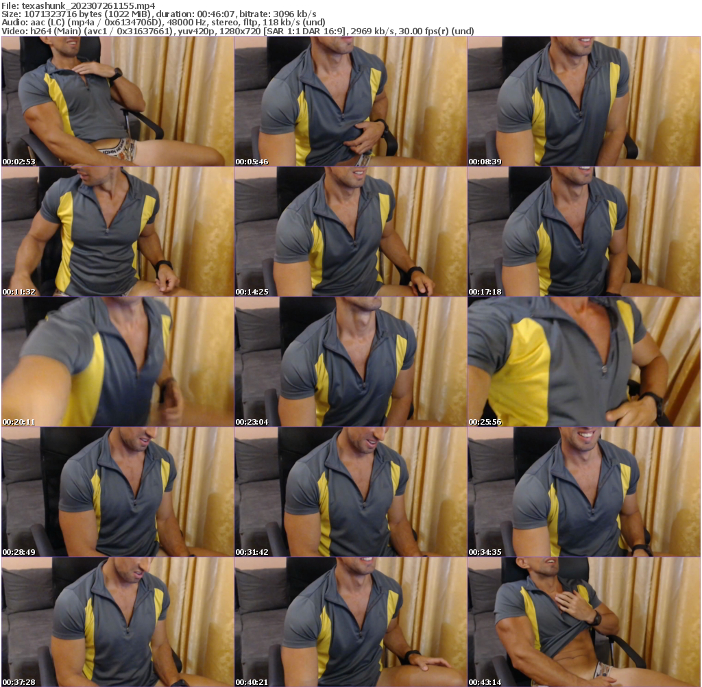 Preview thumb from texashunk on 2023-07-26 @ chaturbate