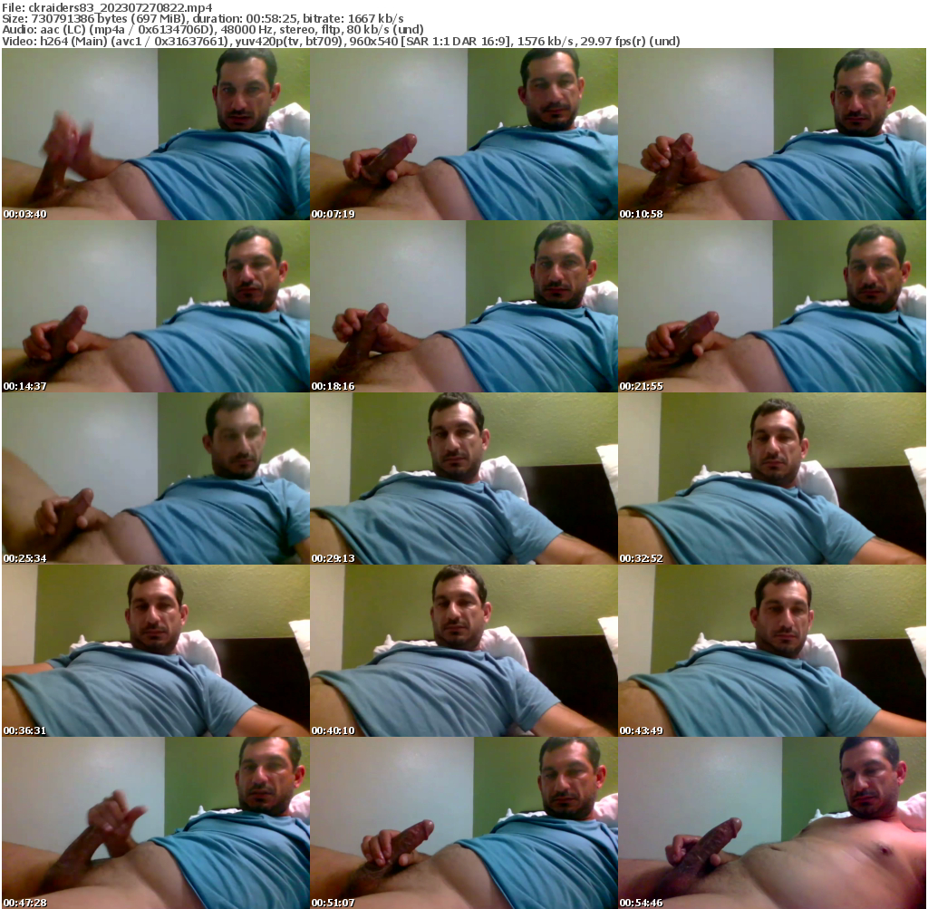 Preview thumb from ckraiders83 on 2023-07-27 @ chaturbate