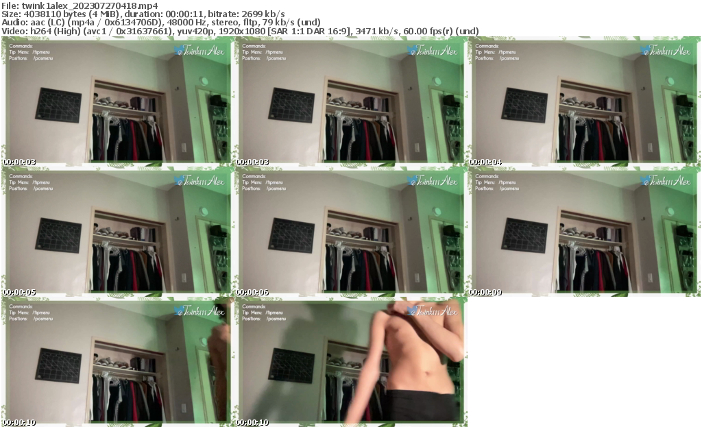 Preview thumb from twink1alex on 2023-07-27 @ chaturbate