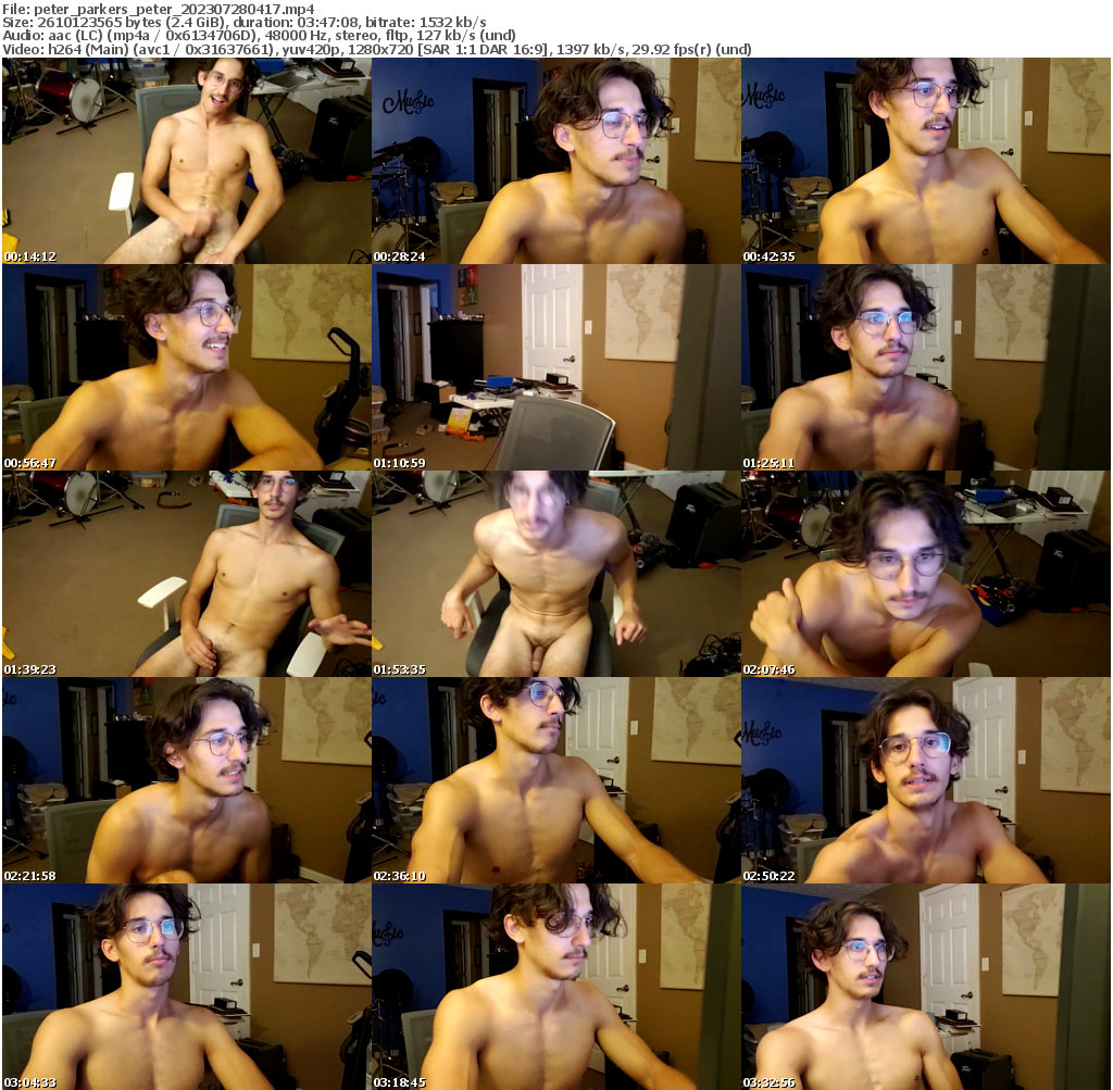 Preview thumb from peter_parkers_peter on 2023-07-28 @ chaturbate