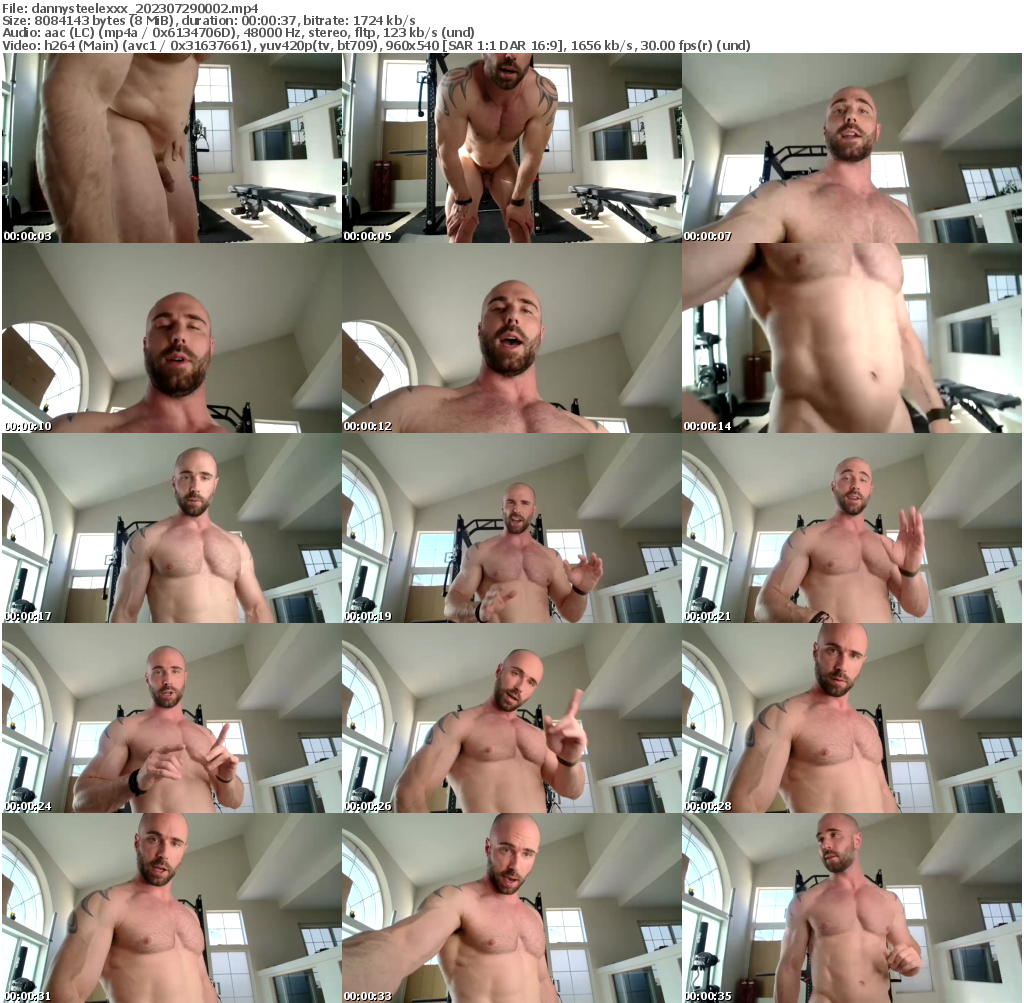 Preview thumb from dannysteelexxx on 2023-07-29 @ chaturbate