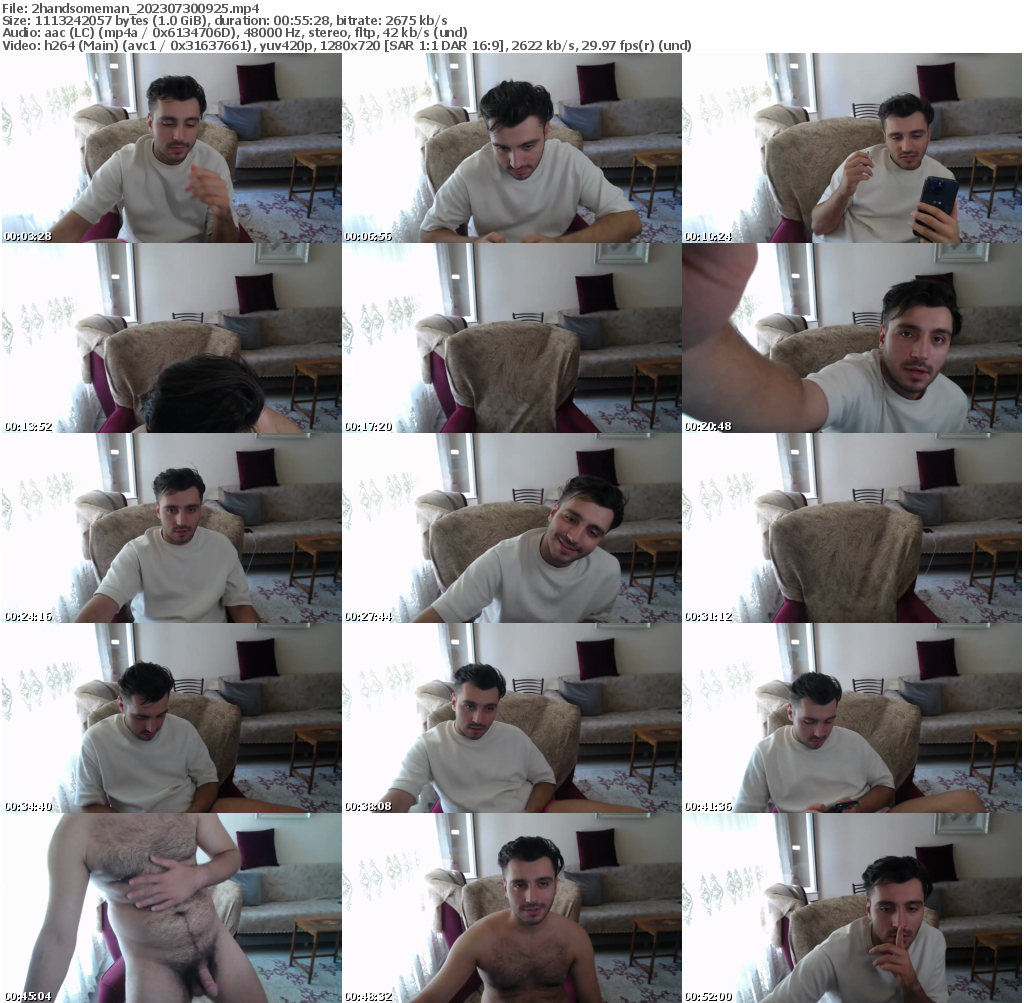 Preview thumb from 2handsomeman on 2023-07-30 @ chaturbate