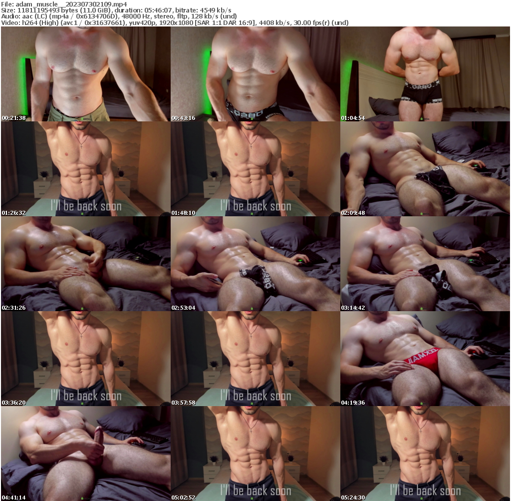 Preview thumb from adam_muscle_ on 2023-07-30 @ chaturbate