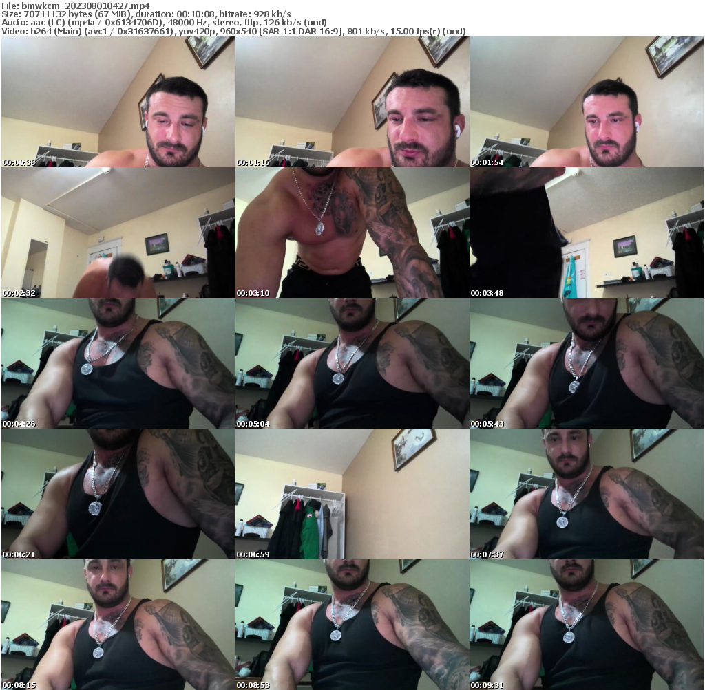 Preview thumb from bmwkcm on 2023-08-01 @ chaturbate