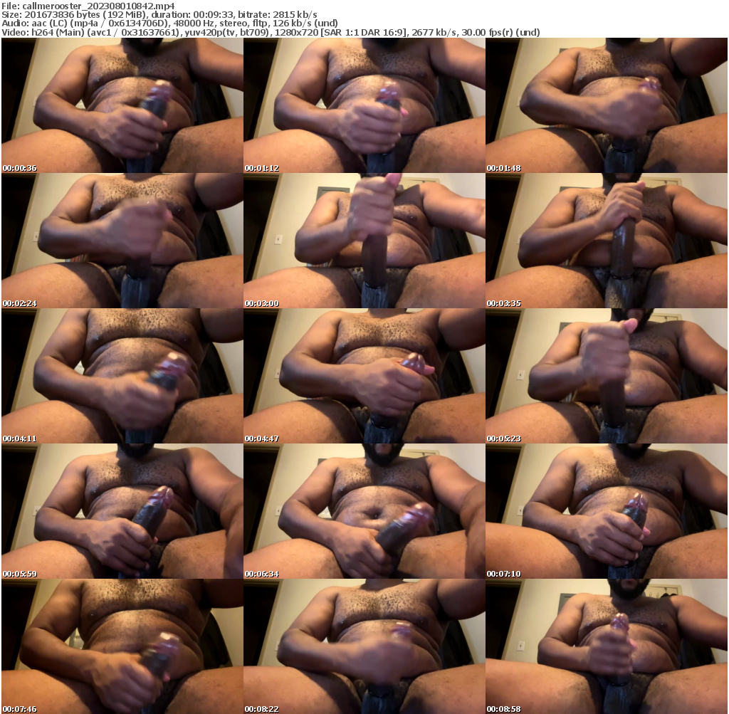 Preview thumb from callmerooster on 2023-08-01 @ chaturbate