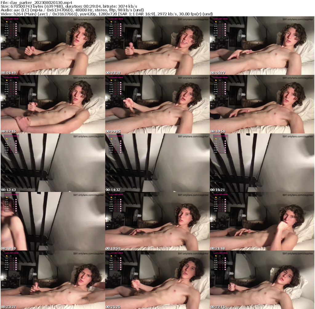 Preview thumb from clay_parker on 2023-08-02 @ chaturbate