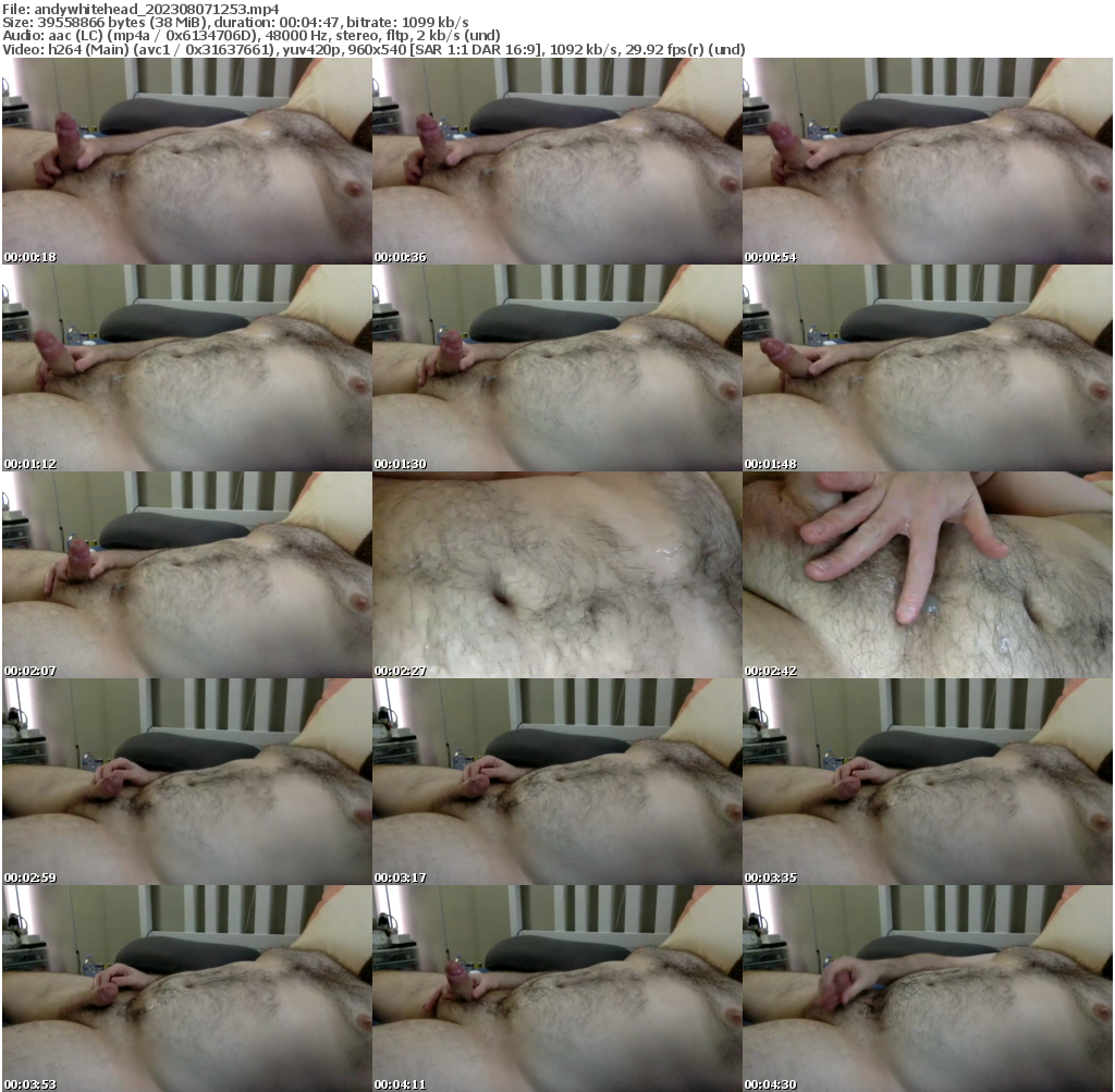 Preview thumb from andywhitehead on 2023-08-07 @ chaturbate