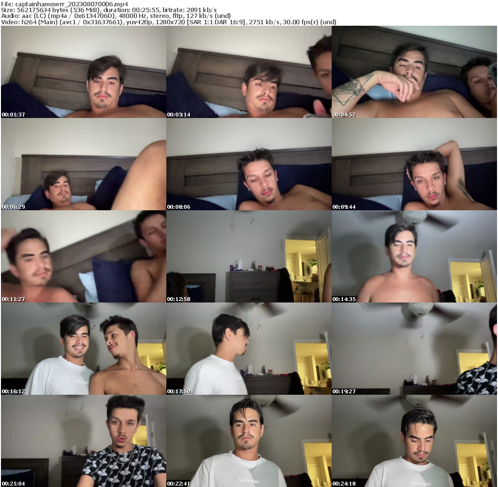Preview thumb from captainhammerr on 2023-08-07 @ chaturbate