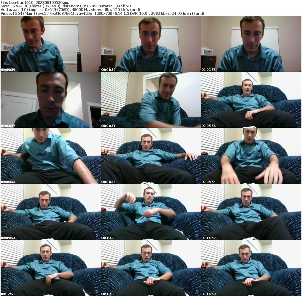 Preview thumb from ben4fun1610 on 2023-08-10 @ chaturbate