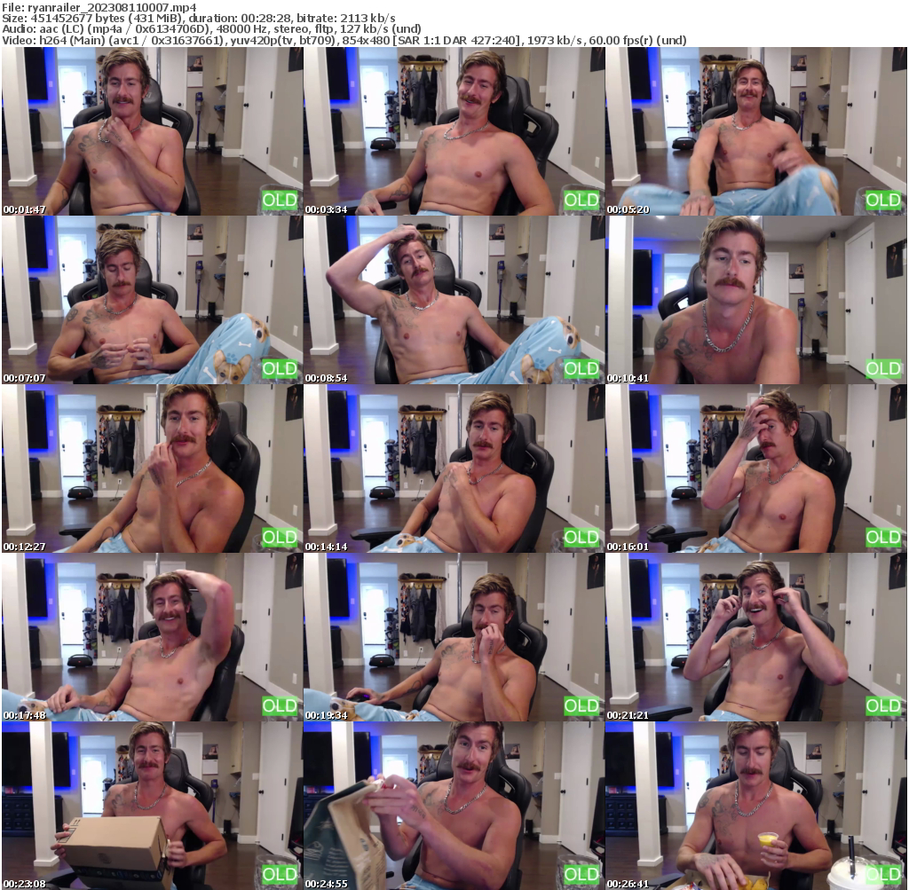 Preview thumb from ryanrailer on 2023-08-11 @ chaturbate
