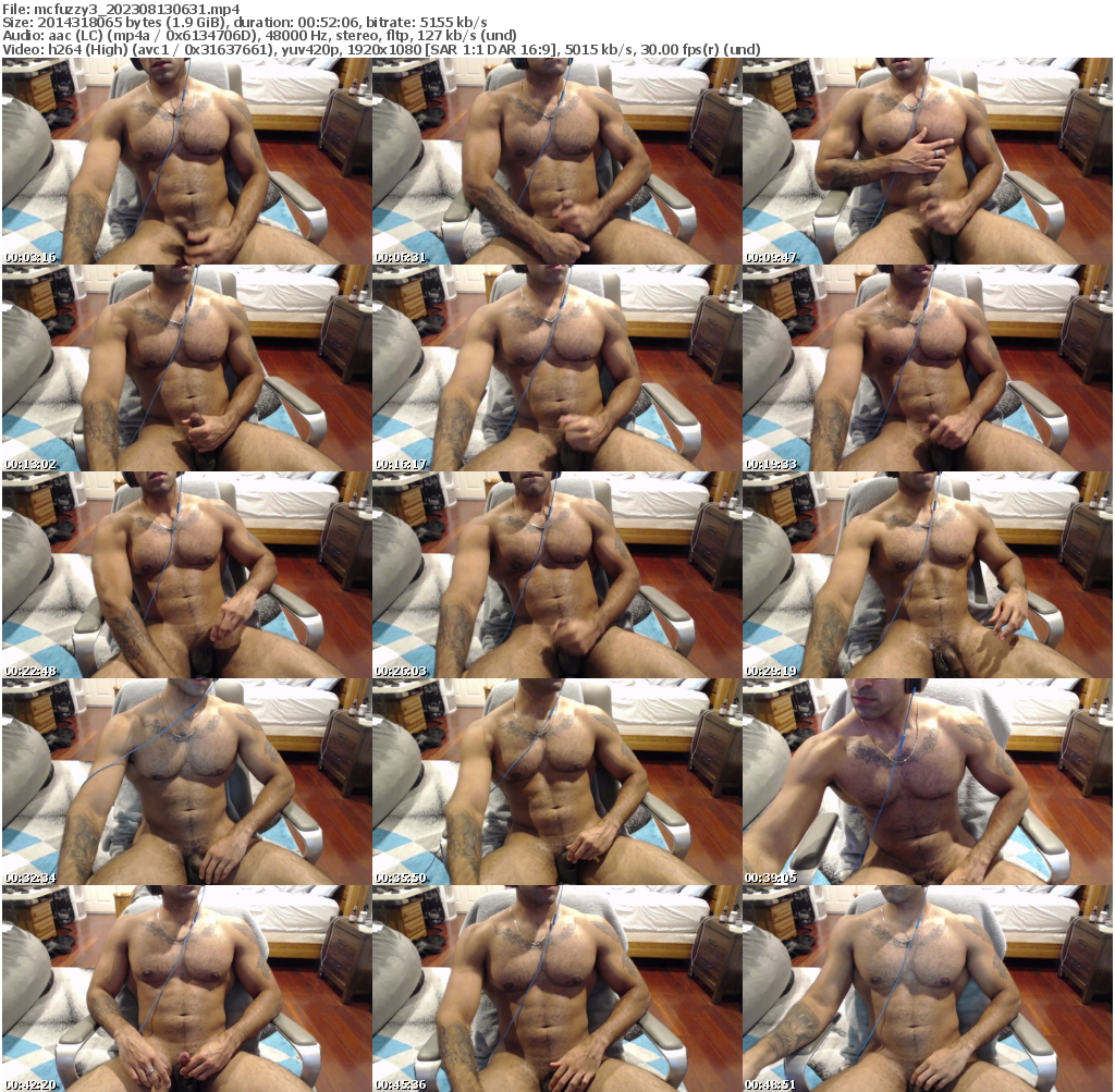 Preview thumb from mcfuzzy3 on 2023-08-13 @ chaturbate