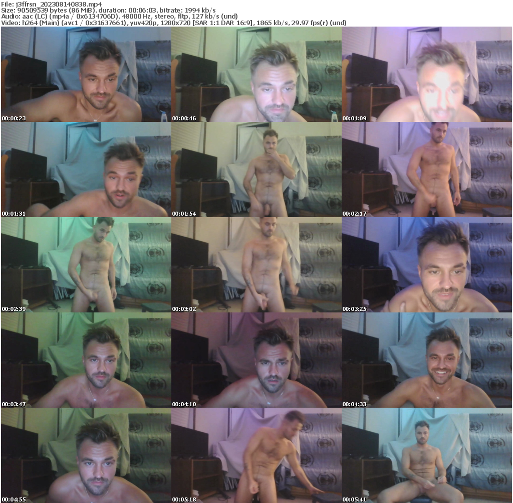 Preview thumb from j3ffrsn on 2023-08-14 @ chaturbate