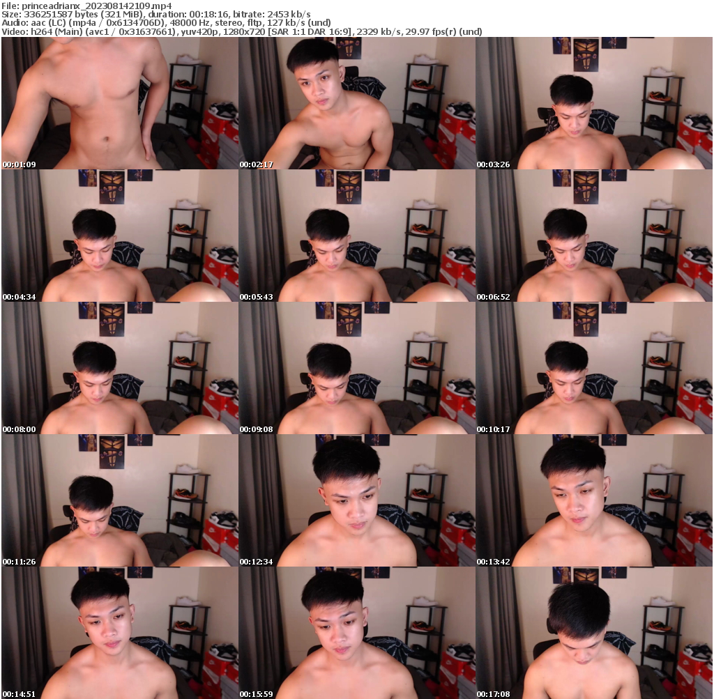 Preview thumb from princeadrianx on 2023-08-14 @ chaturbate