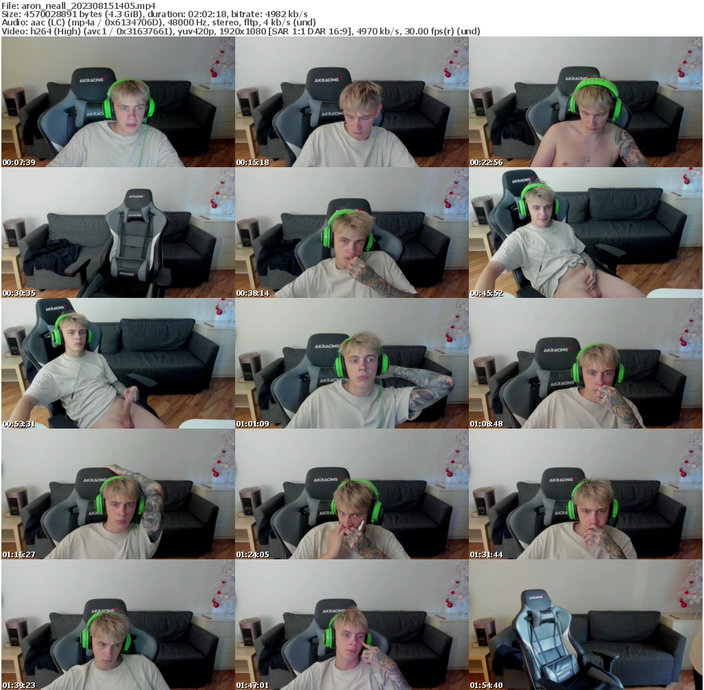 Preview thumb from aron_neall on 2023-08-15 @ chaturbate