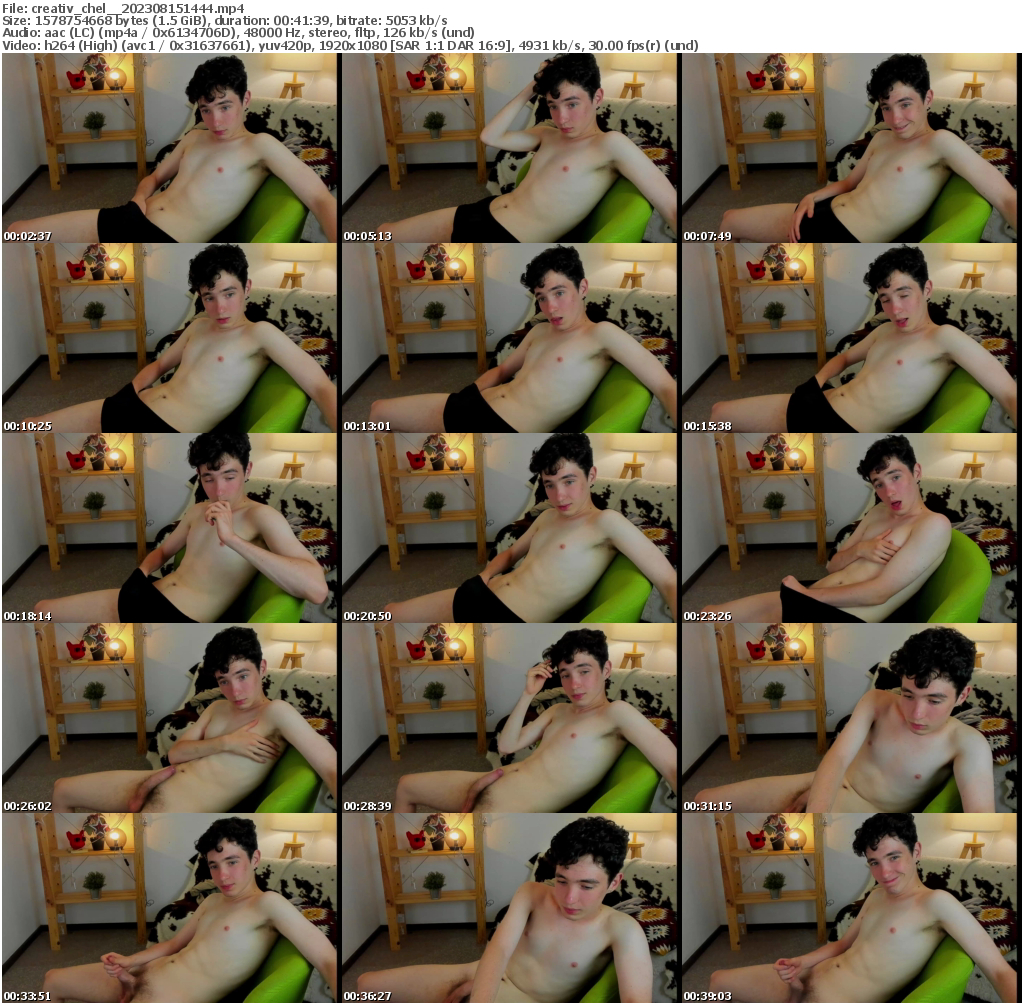 Preview thumb from creativ_chel_ on 2023-08-15 @ chaturbate