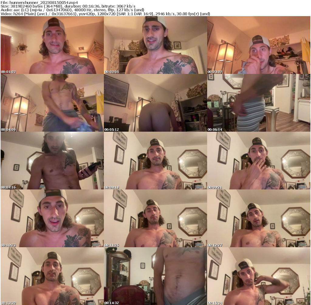 Preview thumb from hunnerxhunner on 2023-08-15 @ chaturbate