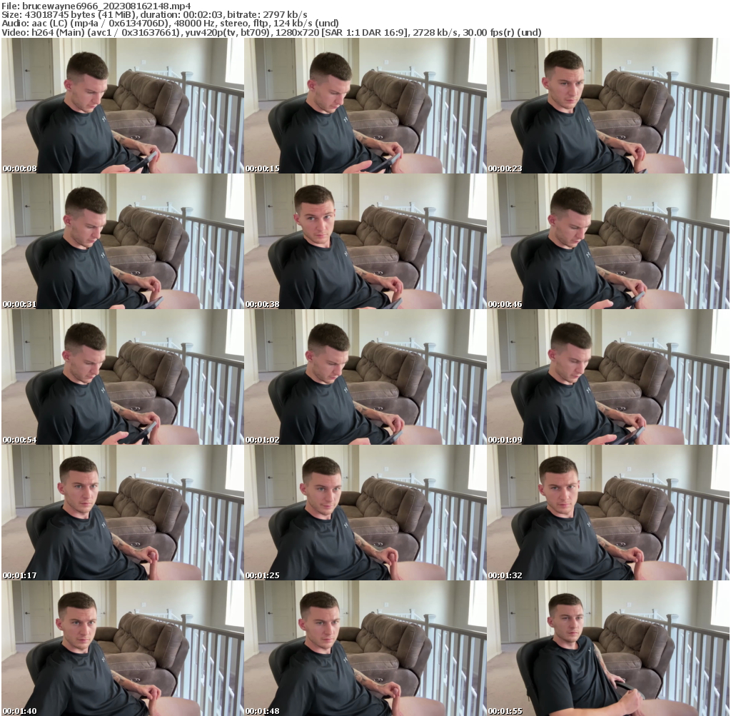 Preview thumb from brucewayne6966 on 2023-08-16 @ chaturbate