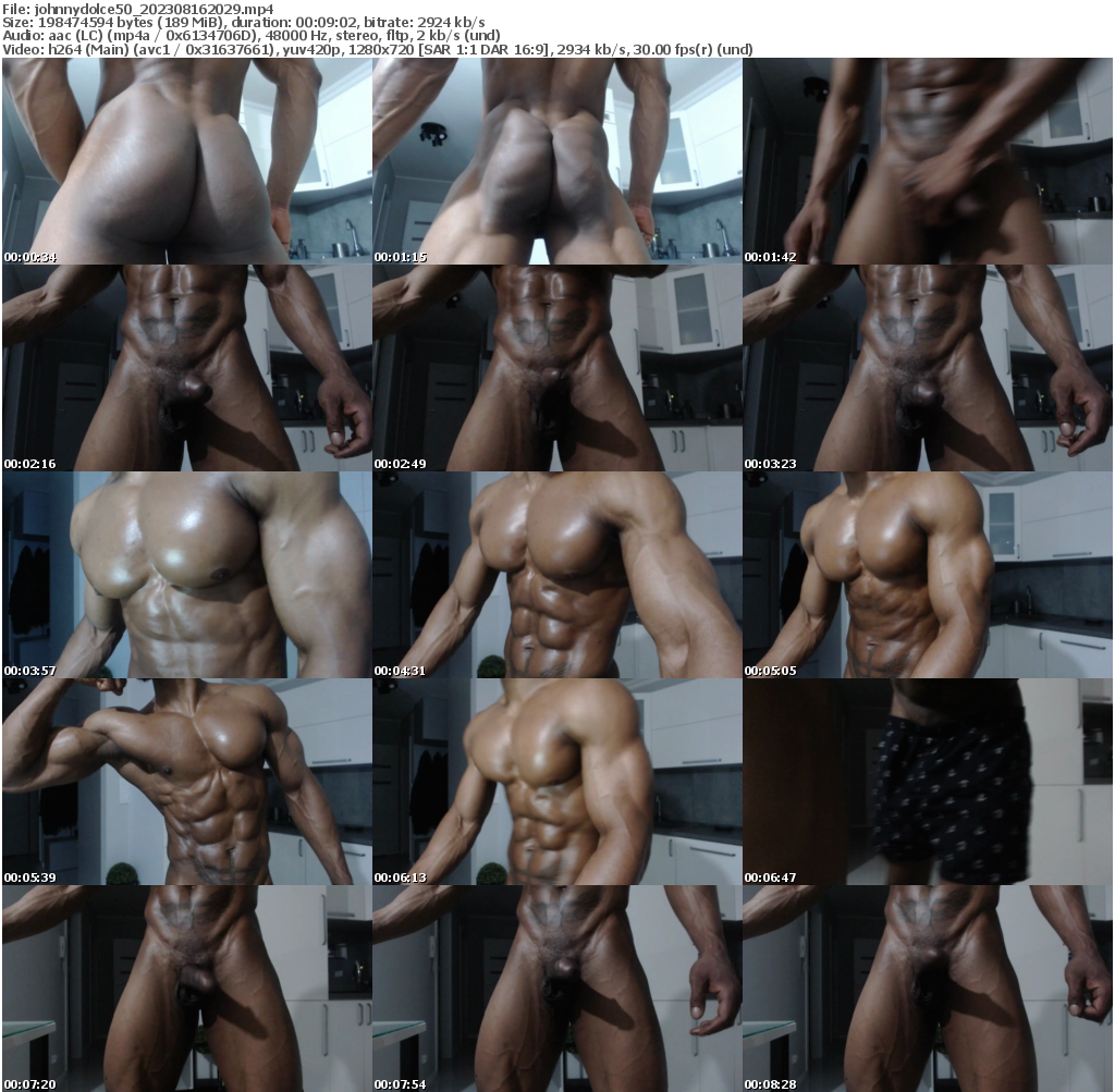 Preview thumb from johnnydolce50 on 2023-08-16 @ chaturbate