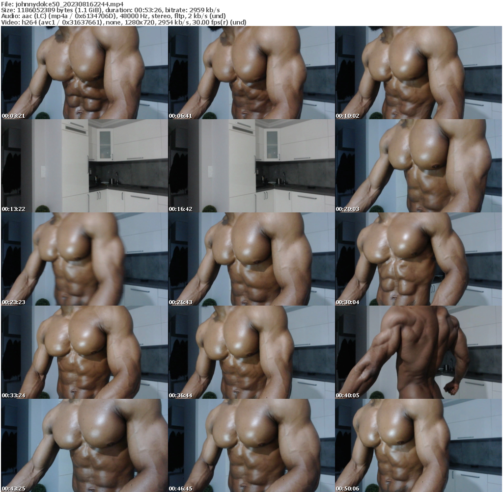 Preview thumb from johnnydolce50 on 2023-08-16 @ chaturbate