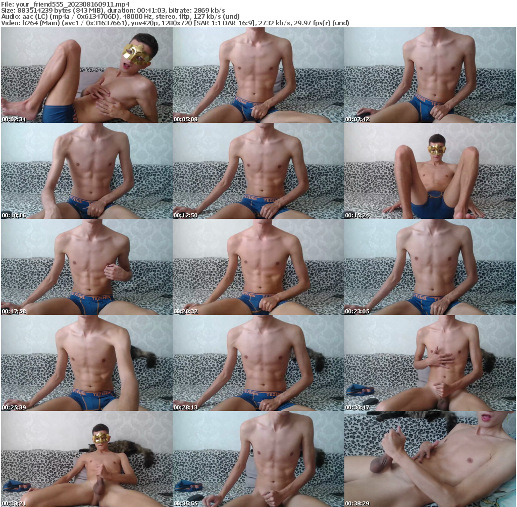 Preview thumb from your_friend555 on 2023-08-16 @ chaturbate