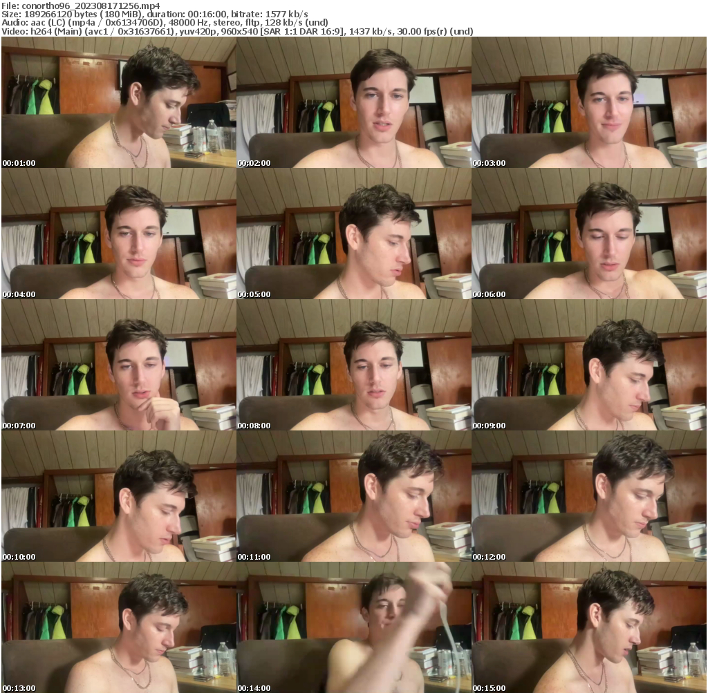 Preview thumb from conortho96 on 2023-08-17 @ chaturbate
