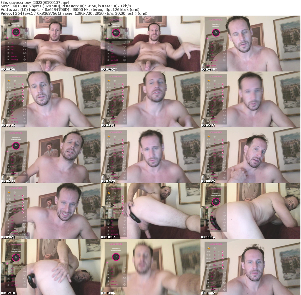 Preview thumb from gaypoonboy on 2023-08-19 @ chaturbate
