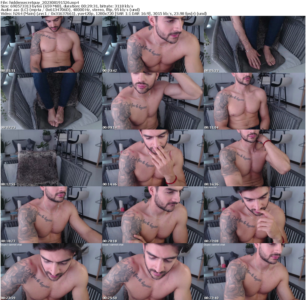 Preview thumb from hiddensecretguy on 2023-08-19 @ chaturbate