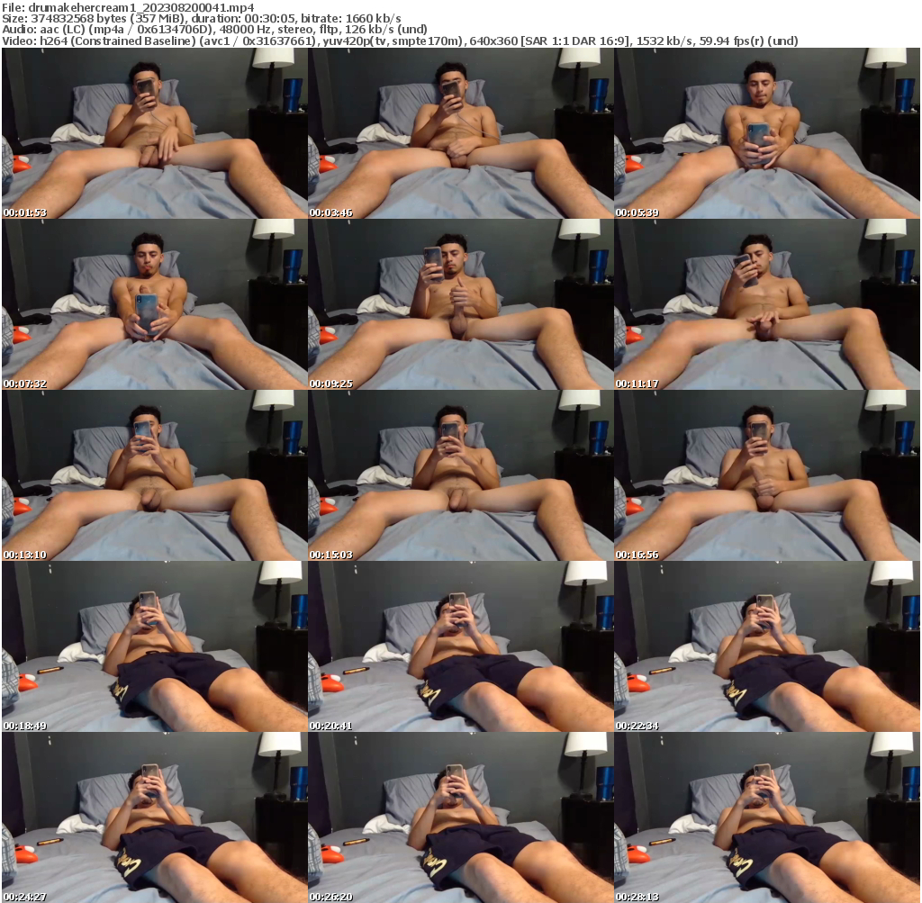 Preview thumb from drumakehercream1 on 2023-08-20 @ chaturbate