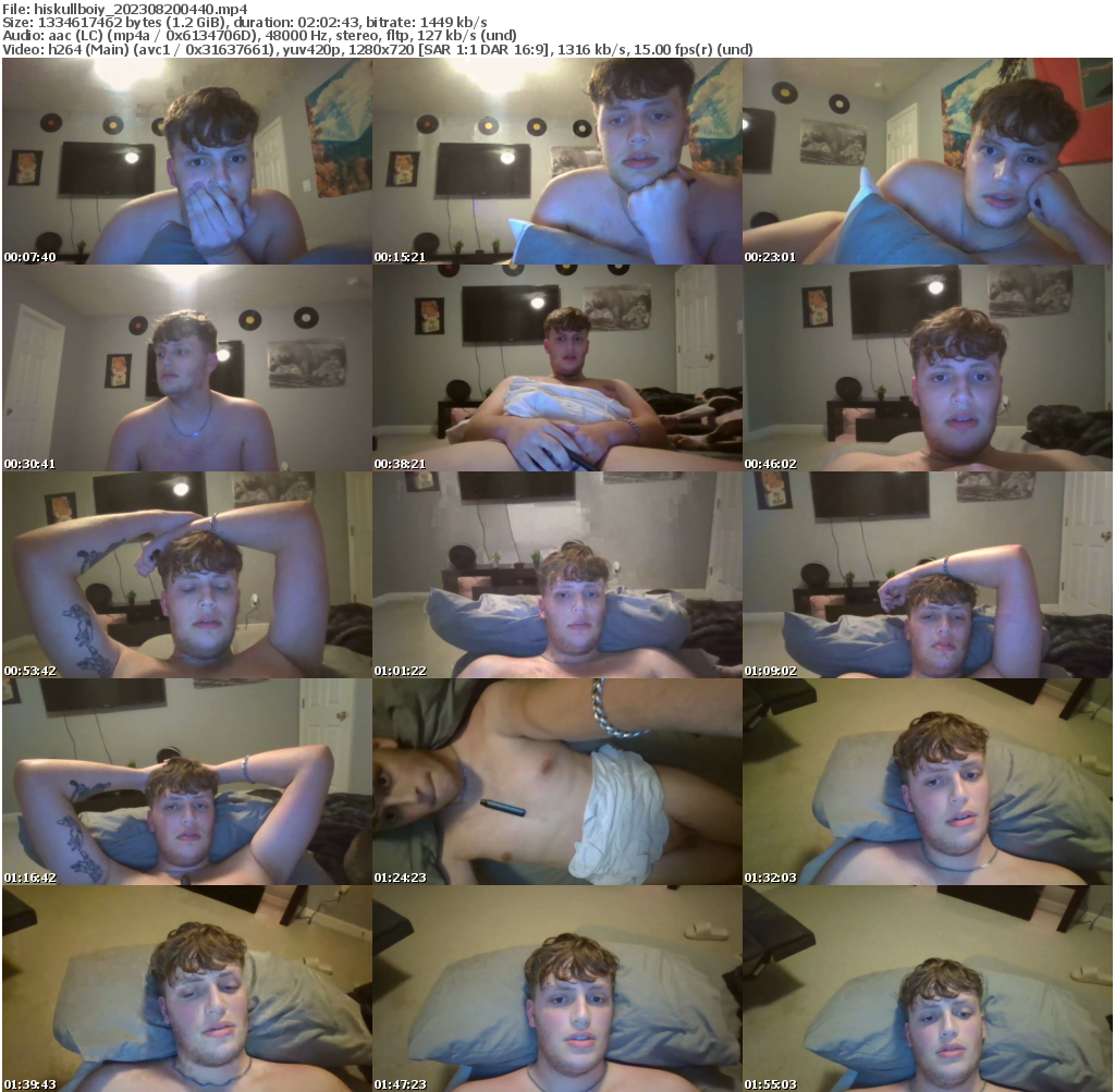 Preview thumb from hiskullboiy on 2023-08-20 @ chaturbate