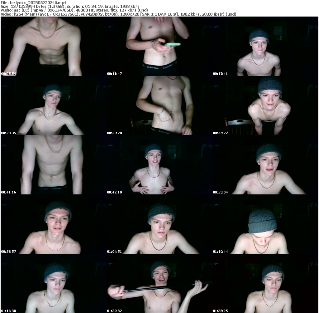 Preview thumb from fezlynxx on 2023-08-22 @ chaturbate