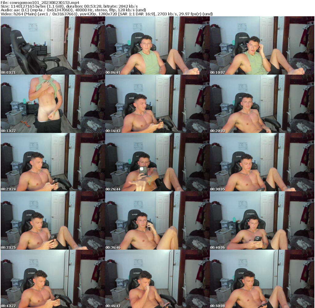 Preview thumb from cowsgomoo101 on 2023-08-23 @ chaturbate