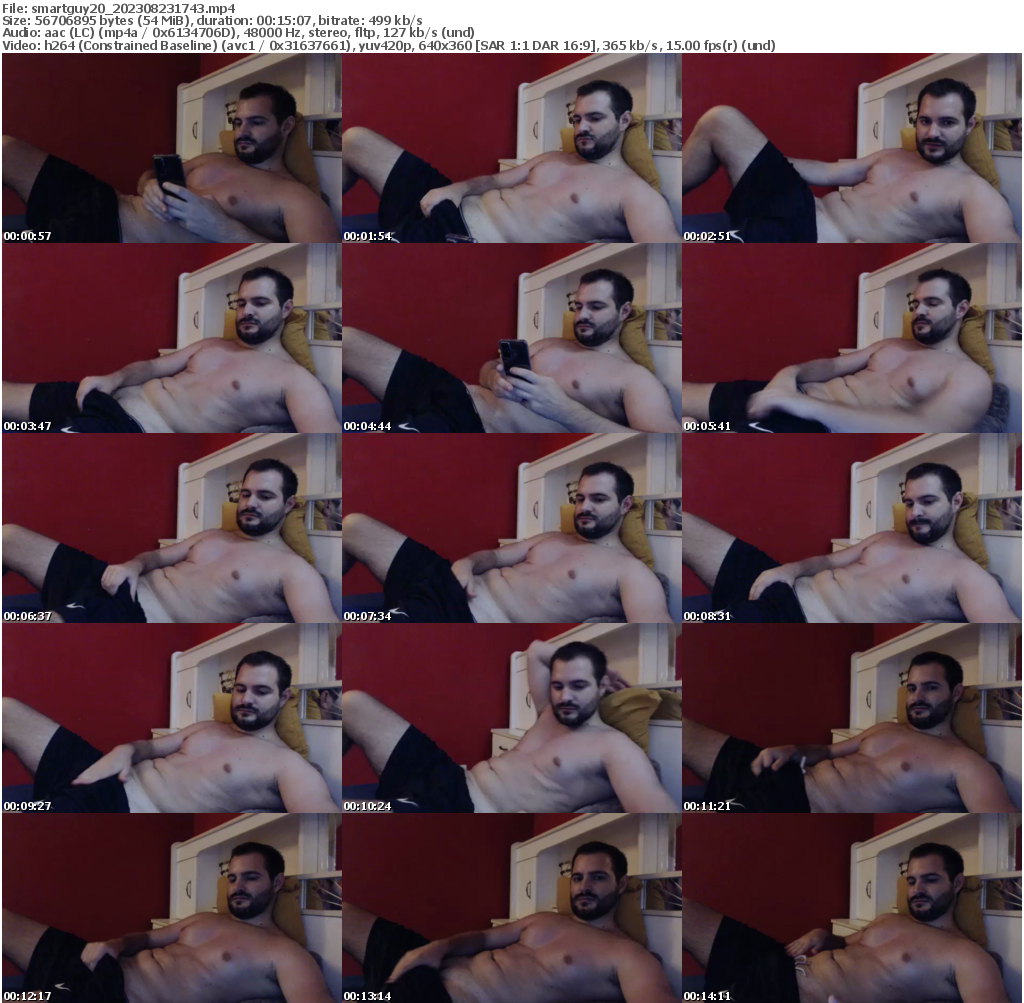 Preview thumb from smartguy20 on 2023-08-23 @ chaturbate