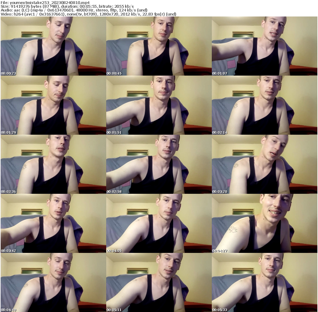 Preview thumb from yournextmistake253 on 2023-08-24 @ chaturbate