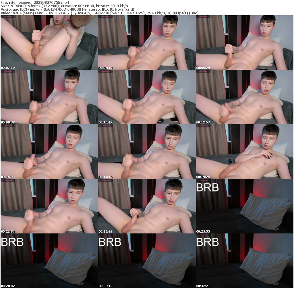 Preview thumb from nile_loxoped on 2023-08-27 @ chaturbate