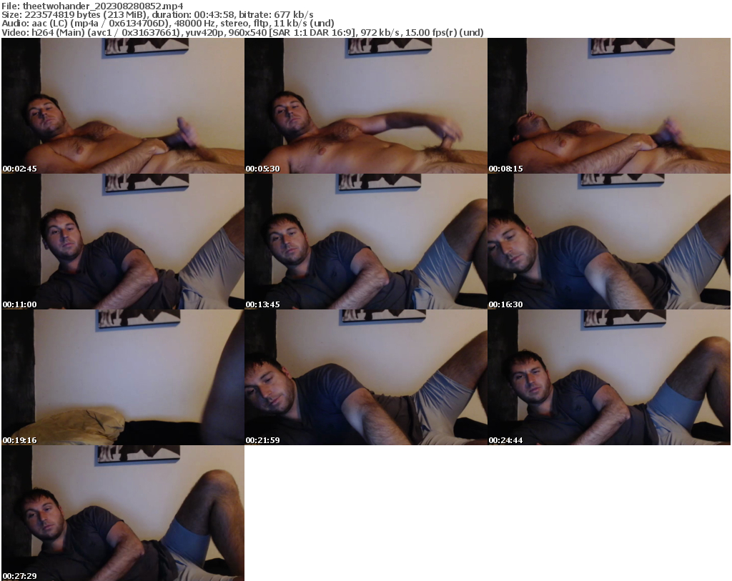 Preview thumb from theetwohander on 2023-08-28 @ chaturbate