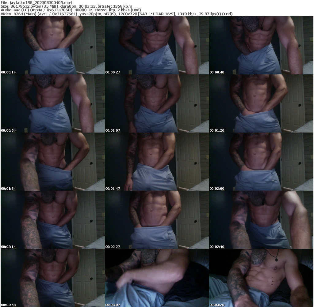 Preview thumb from jayfatko198 on 2023-08-30 @ chaturbate