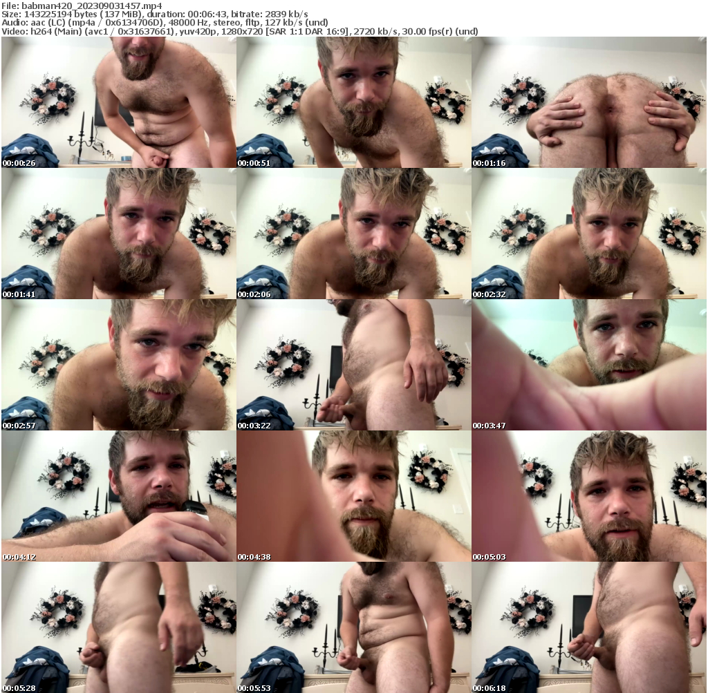 Preview thumb from babman420 on 2023-09-03 @ chaturbate