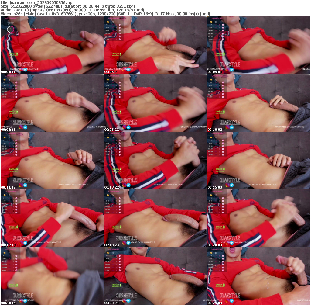 Preview thumb from juancamroom on 2023-09-05 @ chaturbate
