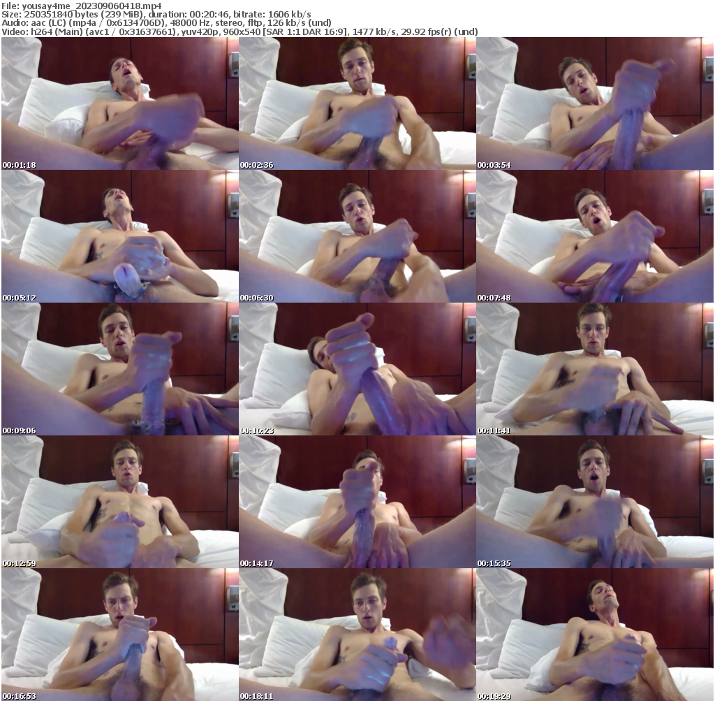 Preview thumb from yousay4me on 2023-09-06 @ chaturbate