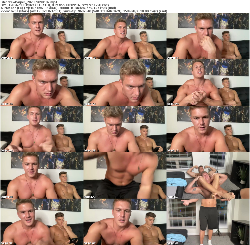 Preview thumb from drewharper on 2023-09-09 @ chaturbate