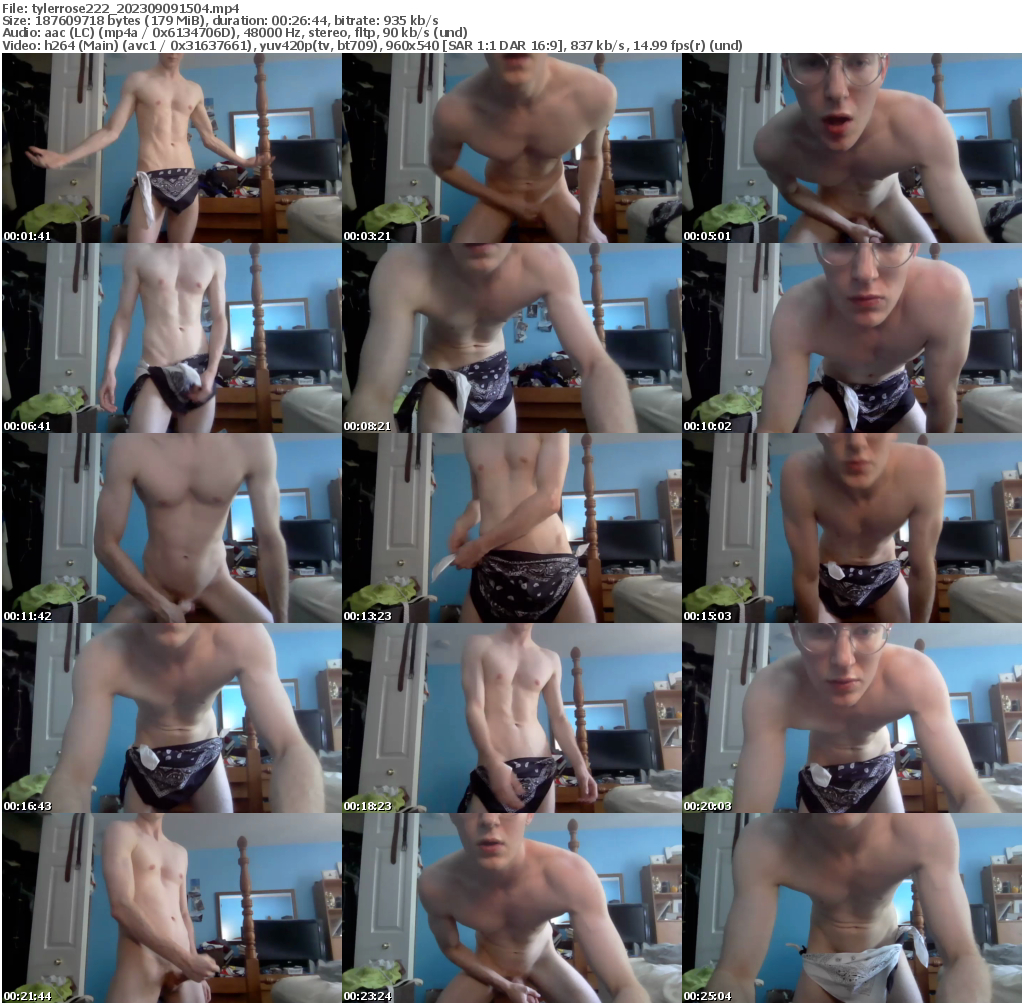 Preview thumb from tylerrose222 on 2023-09-09 @ chaturbate